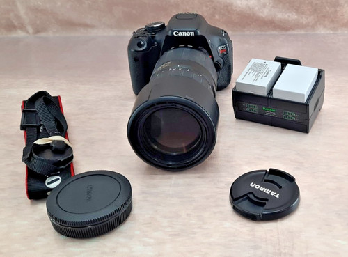 Pacchetto testato canon eos - pacchetto,